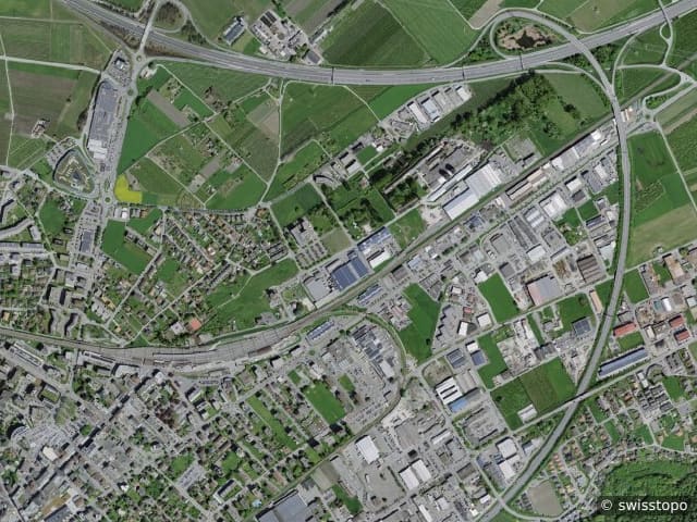Luftbild Martigny