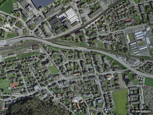 Luftbild Zuchwil