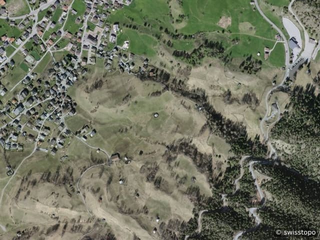 Luftbild der Lage – 3911 Ried-Brig