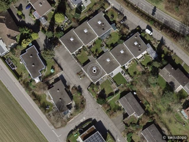 Luftbild Sunnenbergstrasse 9, Dachsen