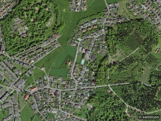 Luftbild Starrkirch-Wil