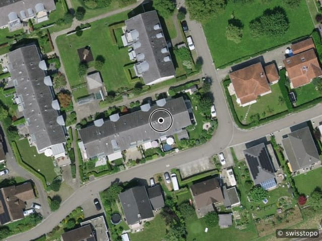 Luftbild Im Baumgarten 27a, Felben-Wellhausen