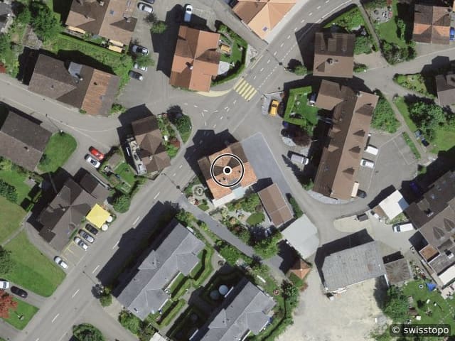 Luftbild der Lage – St.Gallerstrasse 11, 9001 St . Gallen