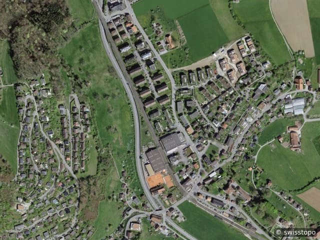 Luftbild Eichenrain 31, Kehrsatz