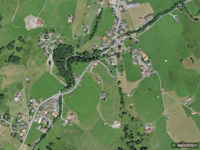 Luftbild Gsteig