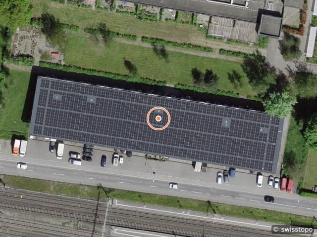 Luftbild Industriestrasse 48, Dulliken
