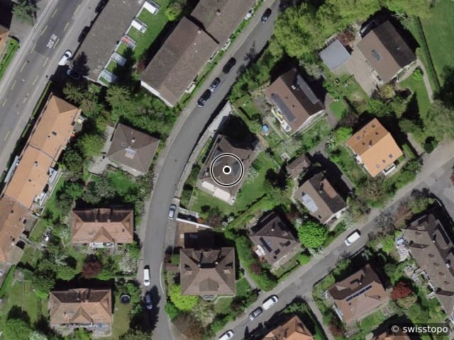 Luftbild Zwyssigstrasse 26, Bern