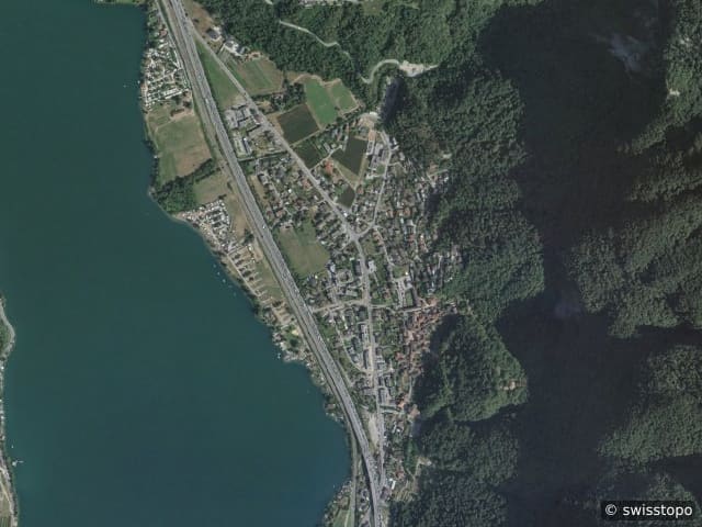 Luftbild Melano