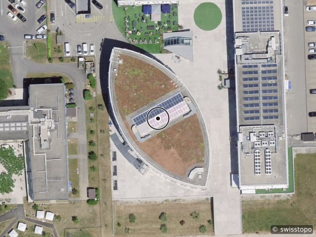 Luftbild der Lage – Route Suisse 8, 1163 Etoy