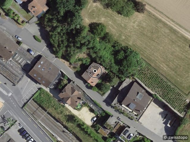 Luftbild Chemin du Mormont 3, La Sarraz