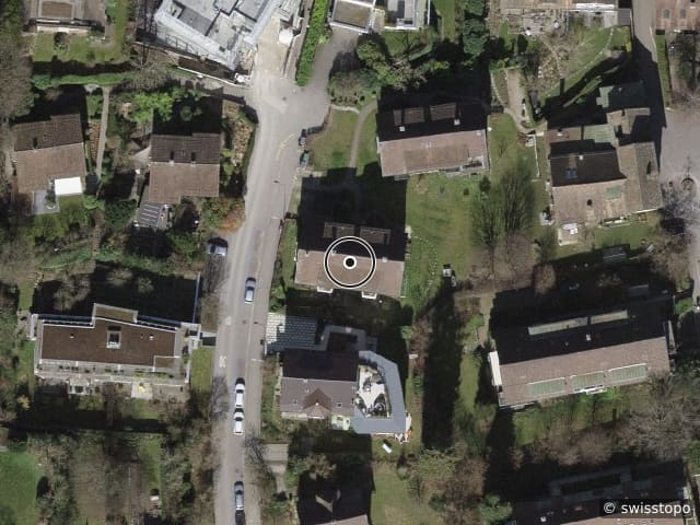 Luftbild Etzelstrasse 60, Zürich