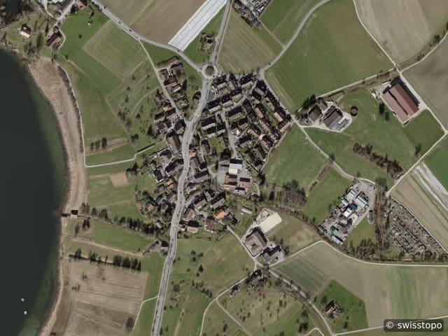 Luftbild Seenähe