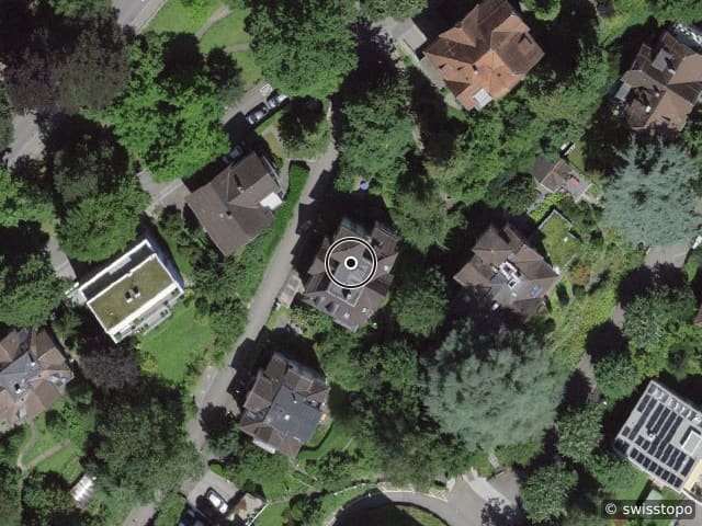 Luftbild Zilstr. 26, St. Gallen