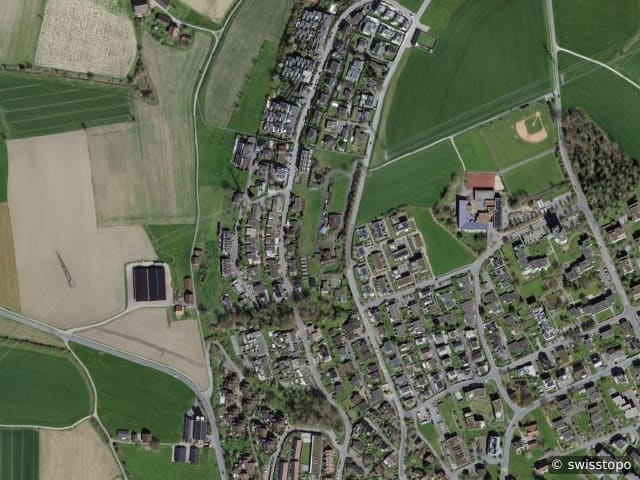 Luftbild Hünenberg