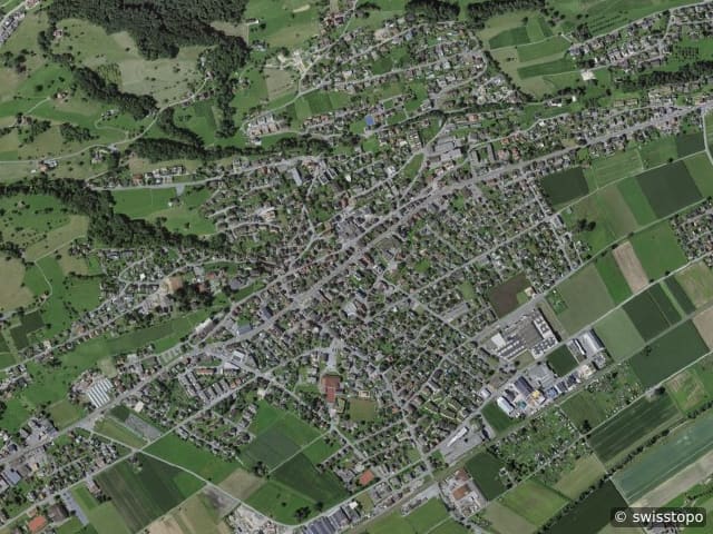 Luftbild Rebstein
