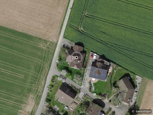 Luftbild Wydackerweg 10, Schüpfen