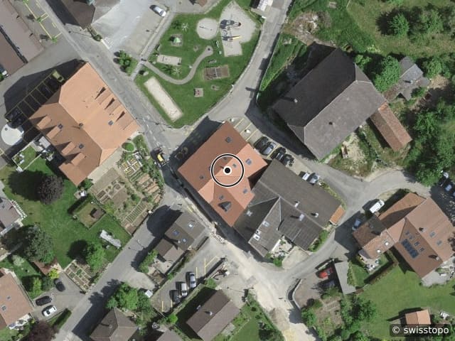 Luftbild Chemin des Pins 6, Montmollin