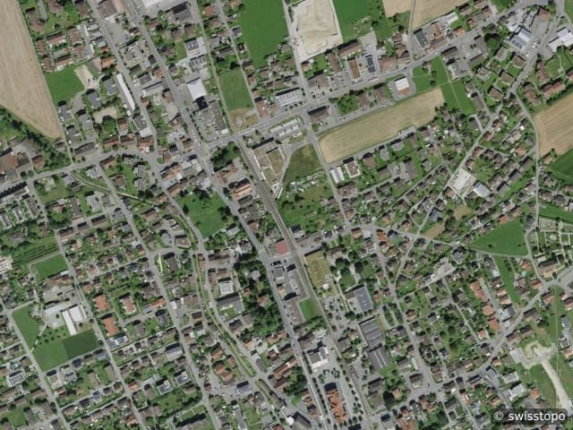 Luftbild Reinach (AG)