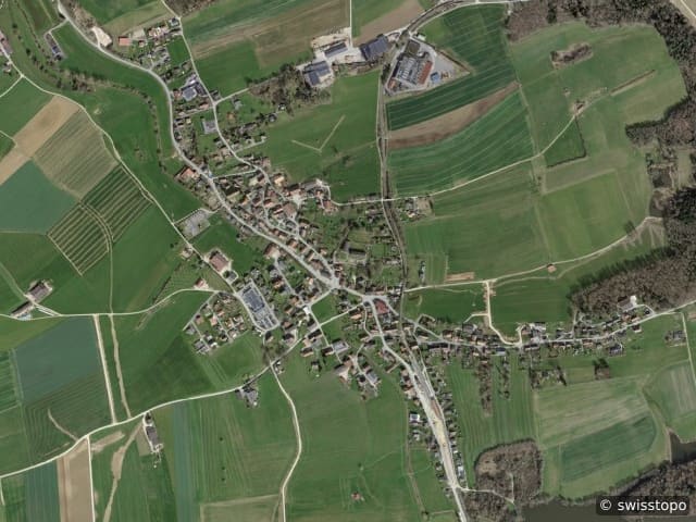 Luftbild Bonfol