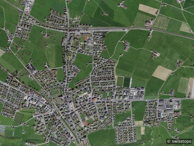 Luftbild Schübelbach SZ