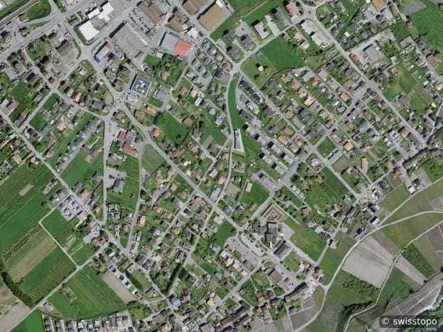 Luftbild Charrat