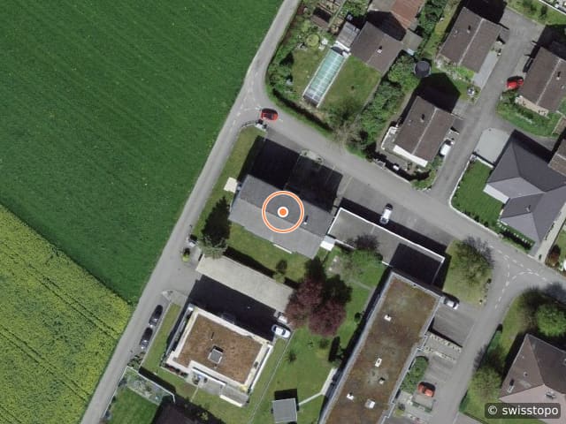 Luftbild Grossfeldstrasse 9, Recherswil
