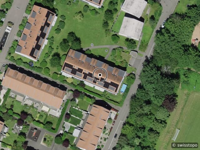 Luftbild Hafenrainstrasse 81, Oberwil