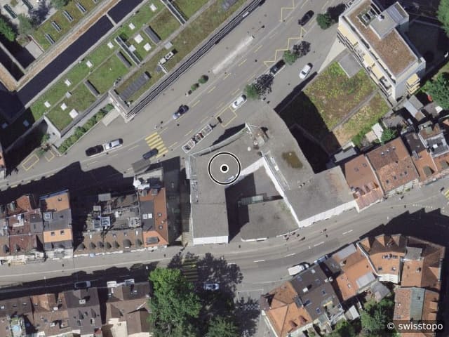Luftbild Lämmlisbrunnenstrasse 22, St. Gallen