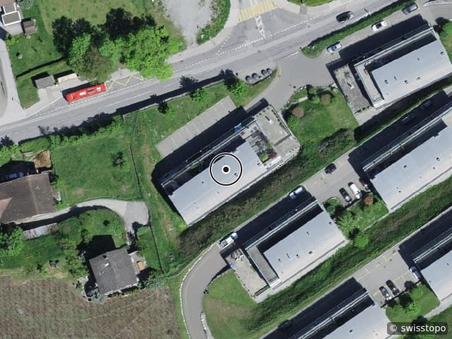 Luftbild Route de Bramois 26A, Bramois