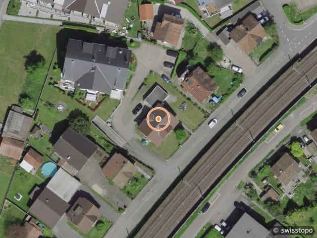 Luftbild Bahnstrasse 33, Schönenwerd