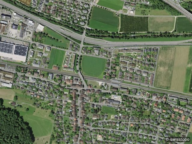 Luftbild Itingen