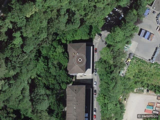 Luftbild Chemin de Montmeillan 19-21, Lausanne