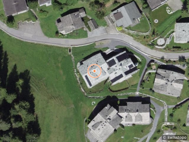 Luftbild Via Brutg 23a, Laax GR 2