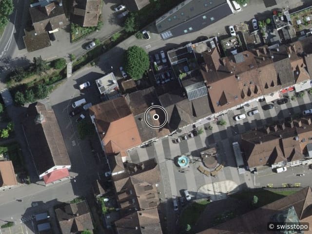 Luftbild Hauptgasse 48, Willisau
