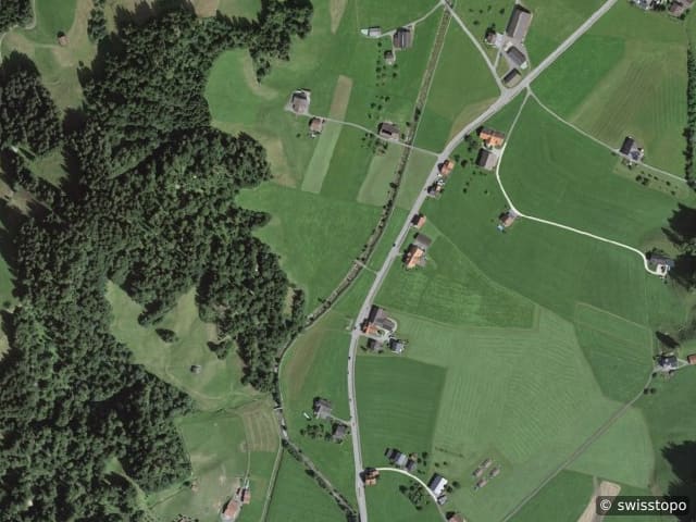 Luftbild der Lage – 6196 Marbach