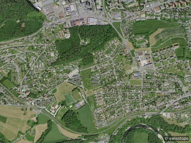 Luftbild Villars-sur-Glâne