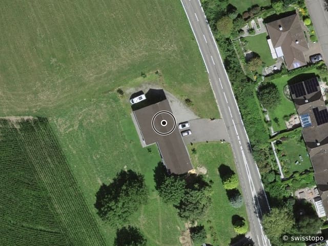 Luftbild Bellikonerstrasse 301, Widen