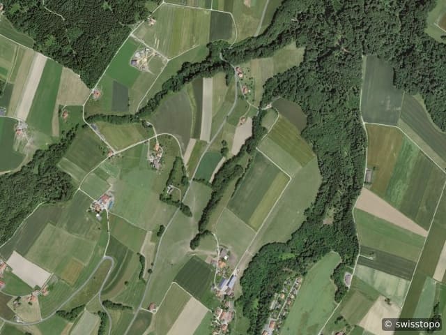 Vista aerea: la zona