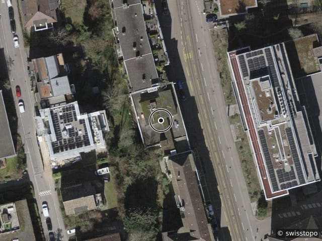Vista aerea della posizione – Seestrasse 346, 8038 Zürich