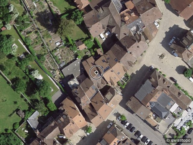 Luftbild Rue des Epancheurs 24, Auvernier