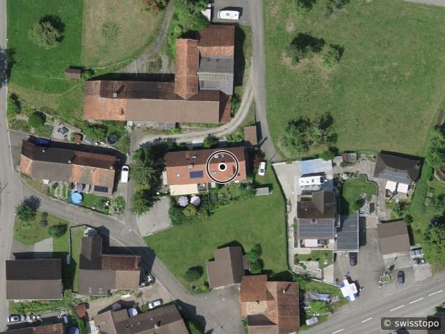 Vista aerea della posizione – Schmiedgasse 4, 8564 Engwilen