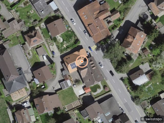 Luftbild Bernstrasse 11, Grosshöchstetten