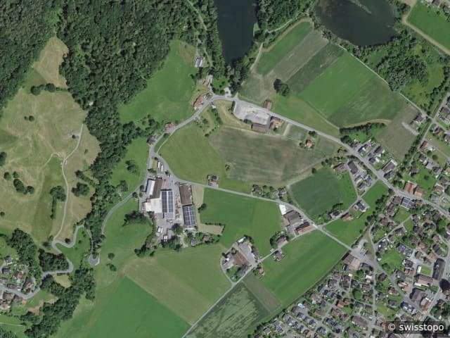 Luftbild Ort s Buckstrasse 17, Oberriet (SG)