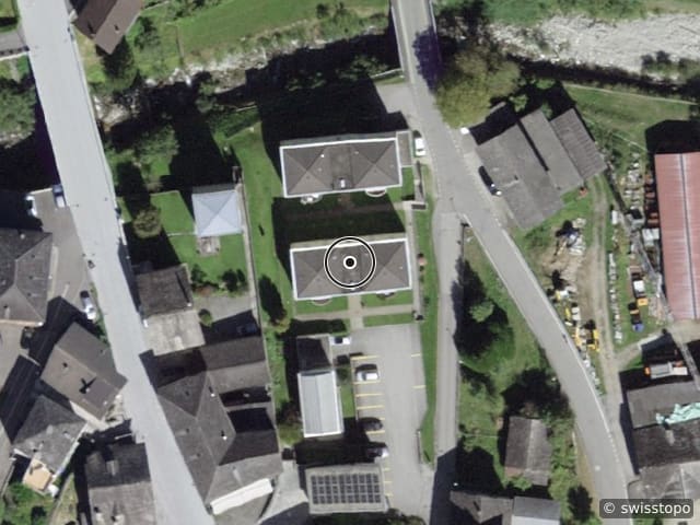 Luftbild Strada de Calcá 9, Mesocco