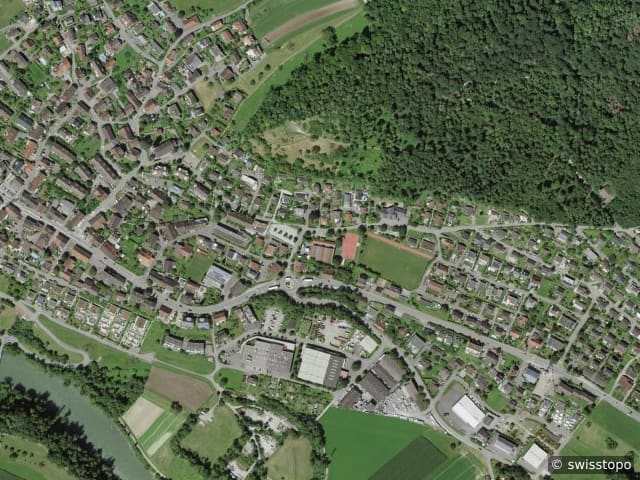 Luftbild Müslen 9B, Birmenstorf