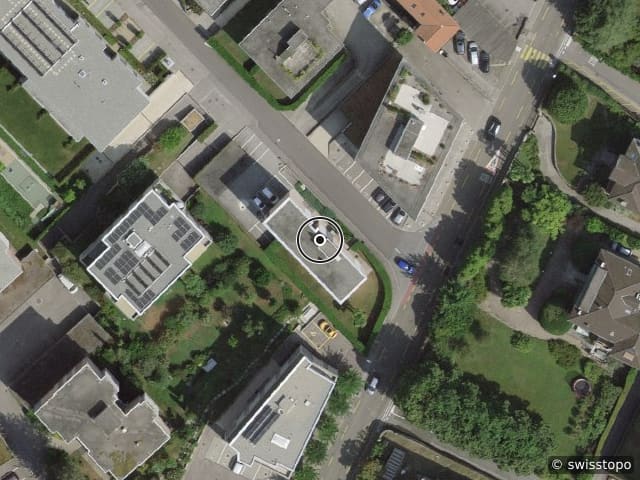 Luftbild Via Giacomo Rizzi 1, Mendrisio