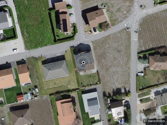 Luftbild Rue de Vétroz 56, Conthey