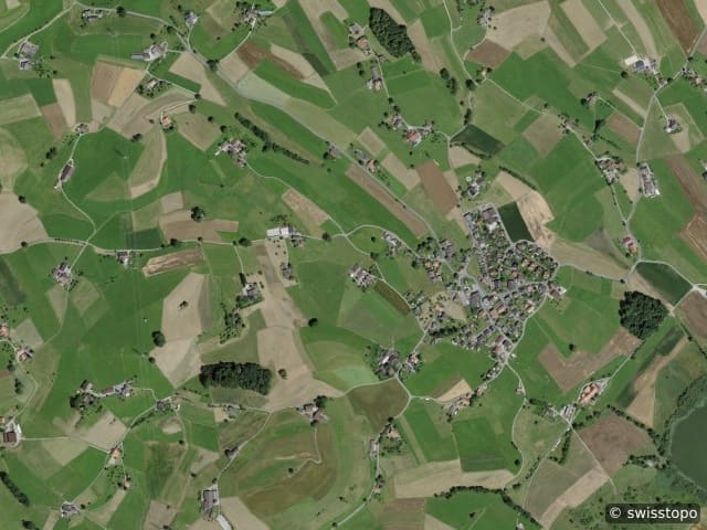 Luftbild Uebeschi