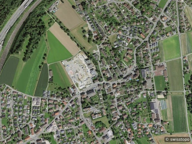 Luftbild Haldenweg 20, Othmarsingen