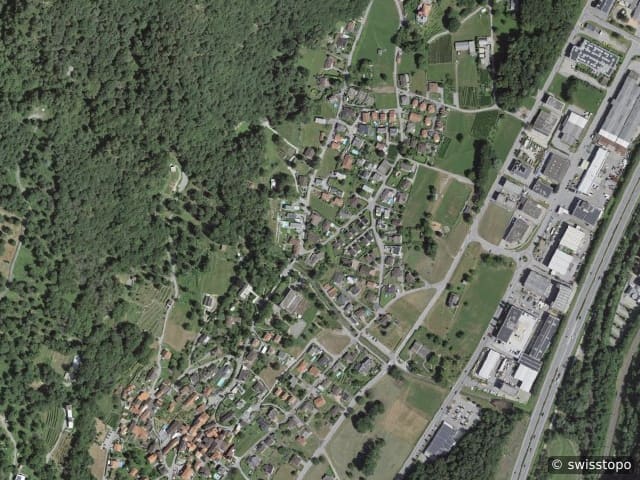 Luftbild Mezzovico-Vira
